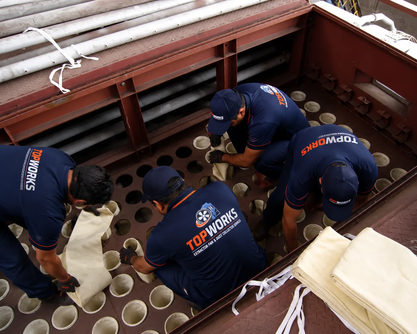 Dust collector filter bag replacement South Africa