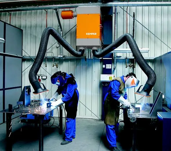 Dust extraction and welding fume extraction system South Africa